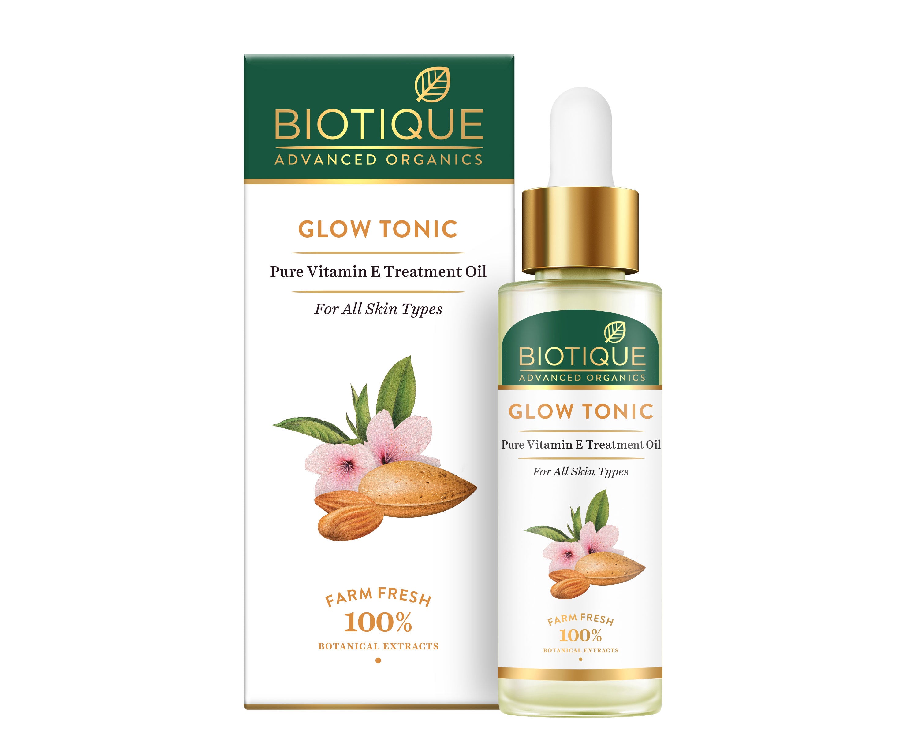 GLOW TONIC Pure Vitamin E Treatment Oil 30ml