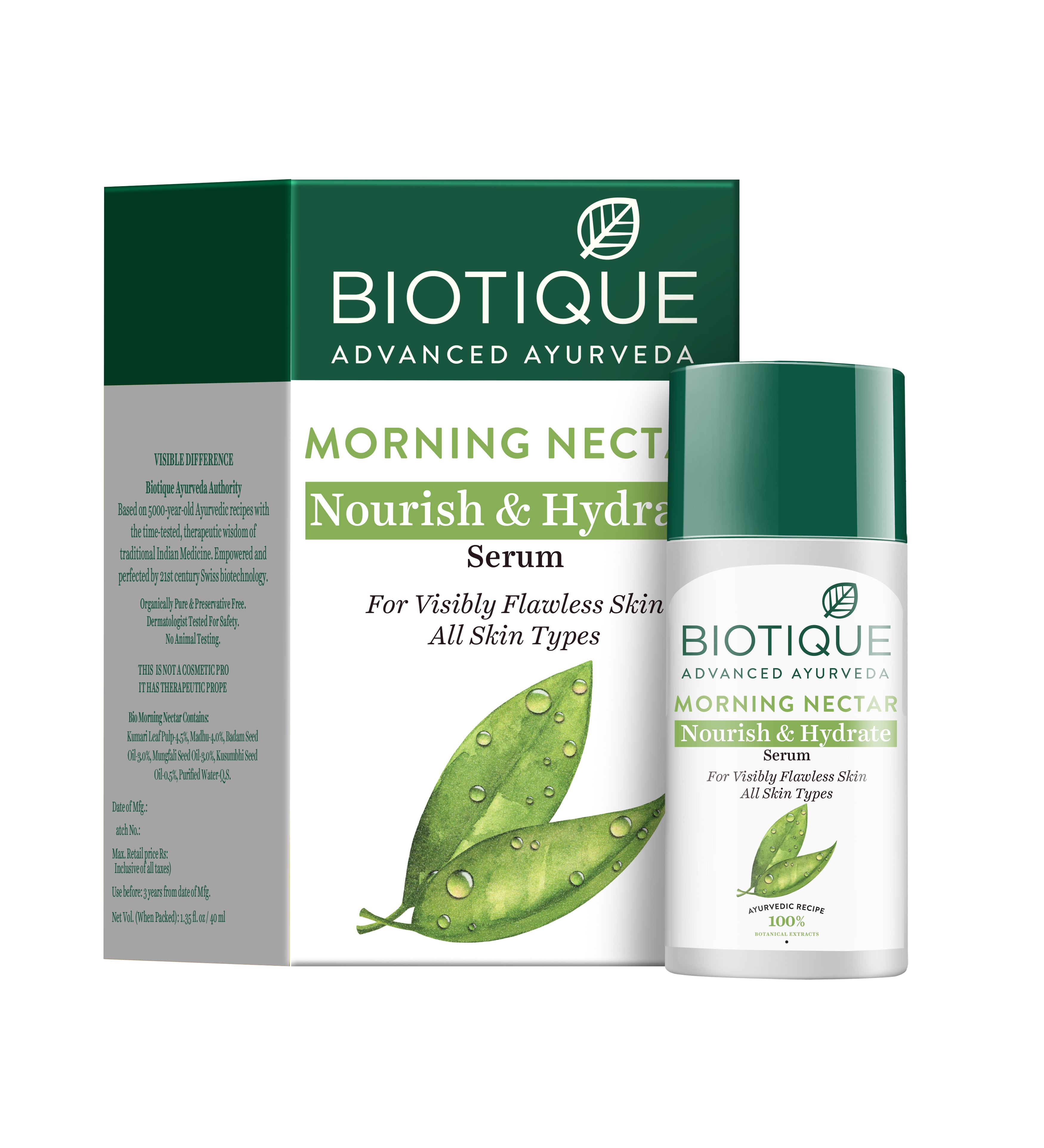 Buy MORNING NECTAR Nourish Hydrate Serum 40ml Online at Best
