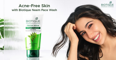 Fight Acne the Natural Way: Biotique's Neem Face Wash for Acne-Free Skin
