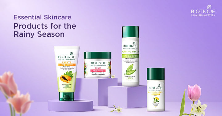 Worried About Rainy Season Skin Issues? Find the Right Skincare Products for Monsoon season