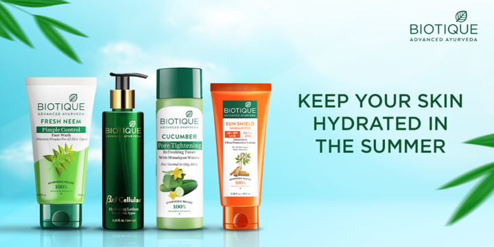 HOW TO KEEP YOUR SKIN HYDRATED IN THE SUMMER?
