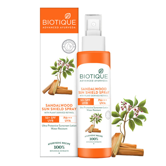 Sandalwood sunshield spray spf 50+  120ml