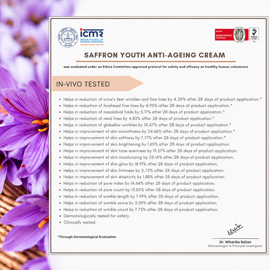 SAFFRON YOUTH Anti-Ageing Cream