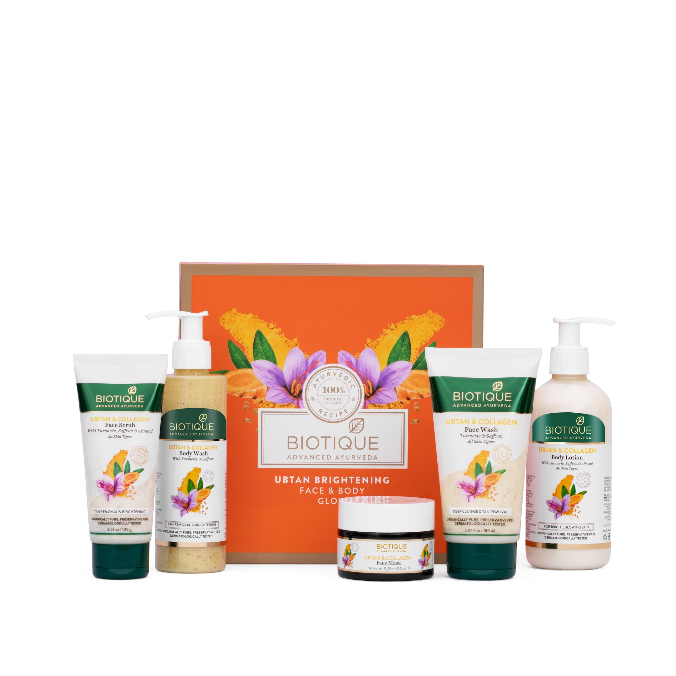 UBTAN GLOWING SKIN ESSENTIAL GIFT KIT