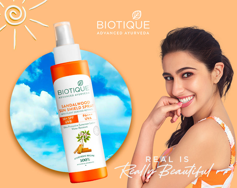 Sandalwood Sunshield Spray SPF 50+  120ml A+ content