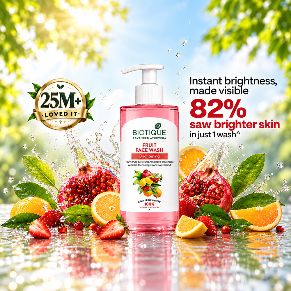 Fruit brightening face wash - 300ml
