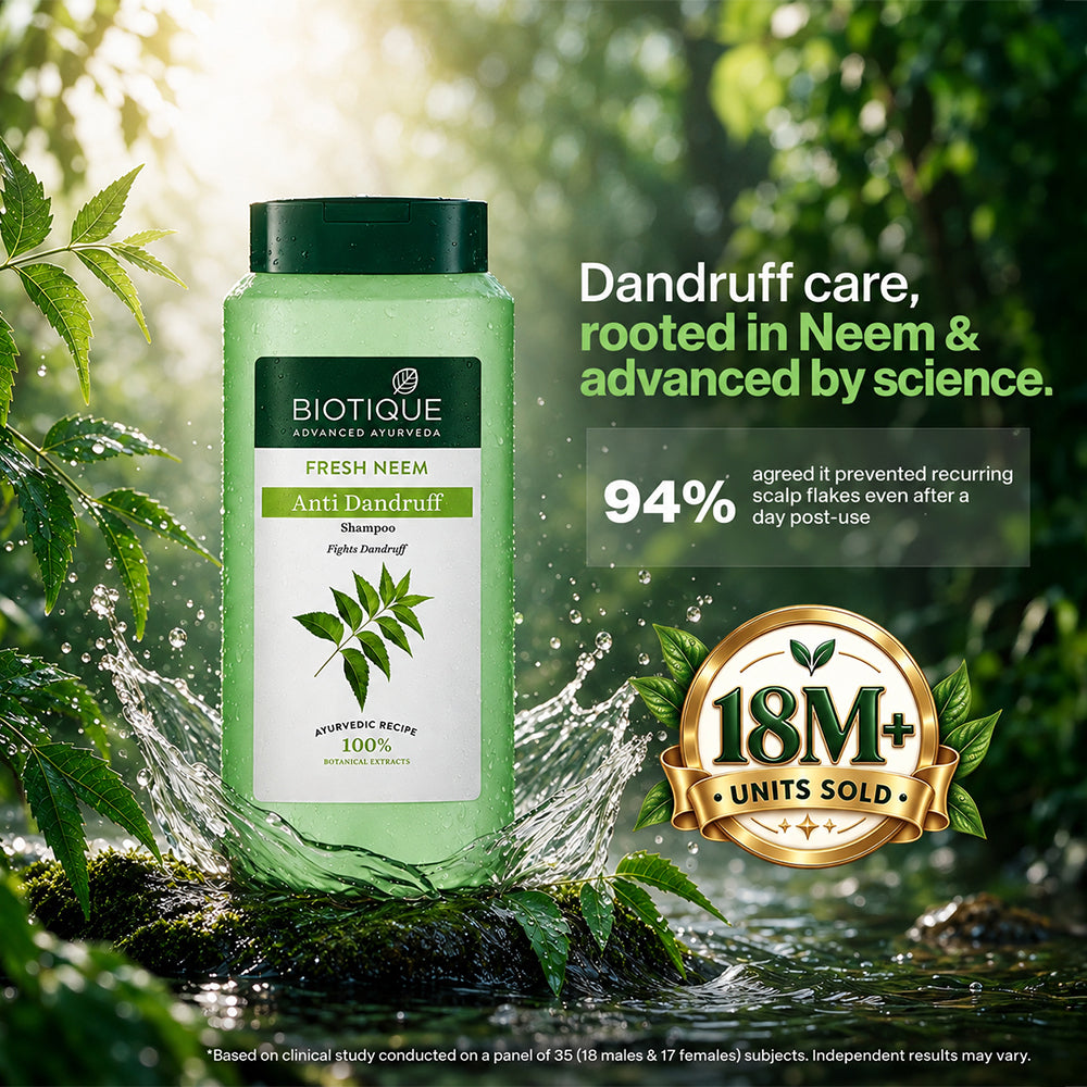 Fresh neem anti dandruff shampoo & conditioner 340ml