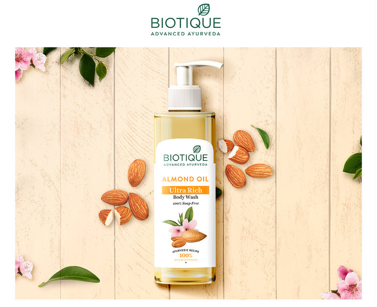 ALMOND OIL Ultra Rich Body Wash 200ml
