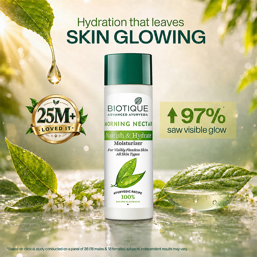 BIOTIQUE Bio Morning Nectar Nourishing Lotion 570ml (190ml x 3)