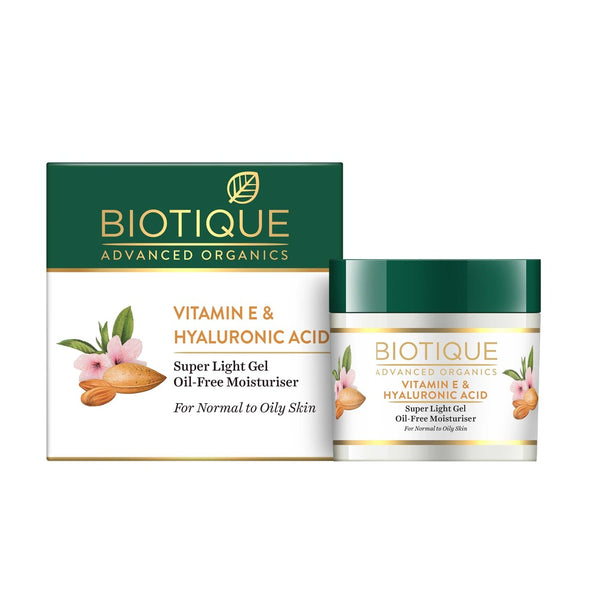 Vitamin e & hyaluronic acid super light gel oil-free moisturiser