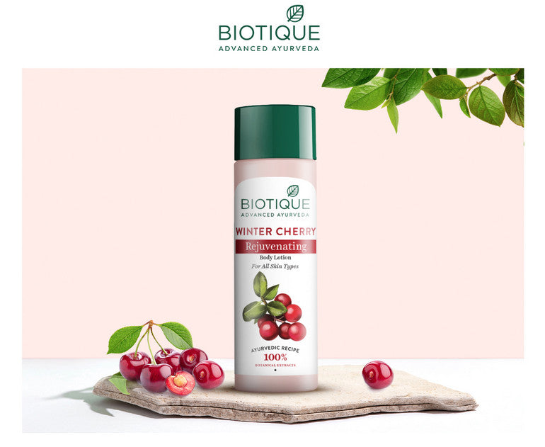 Winter Cherry Rejuvenating Body Lotion - 180ml