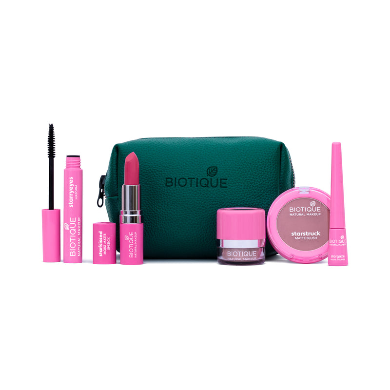 Born to party with makeup pouch