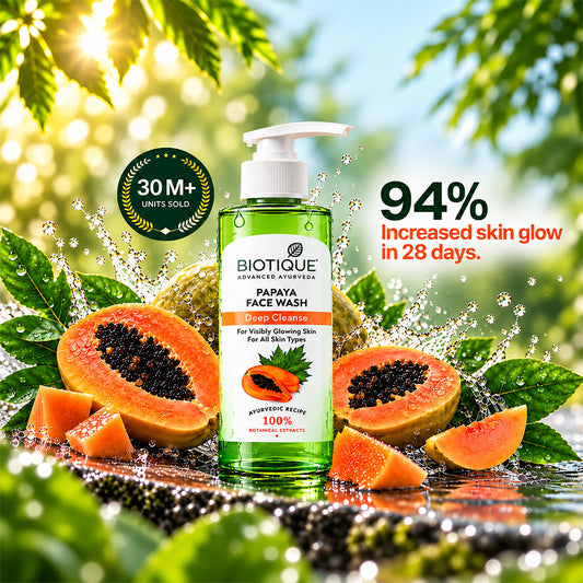 Papaya deep cleanse face wash 300ml