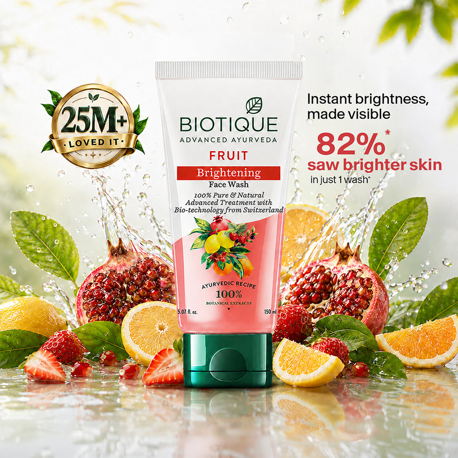 Fruit Brightening Face Wash - 150ml (Pack of 3)
