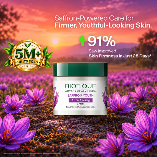 Saffron youth anti-ageing cream