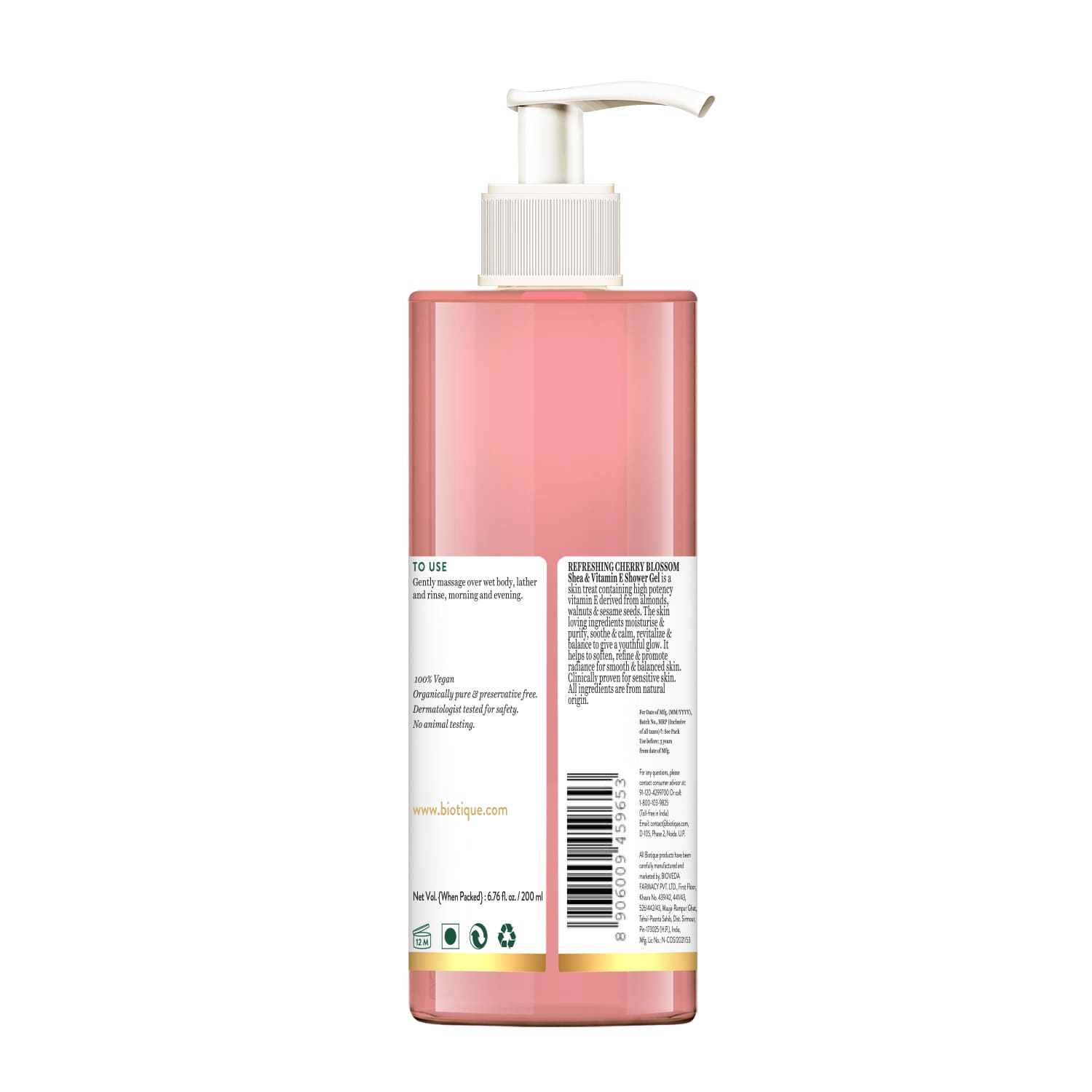 REFRESHING CHERRY BLOSSOM Shea & Vitamin E Shower Gel