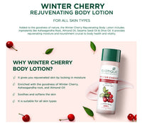 Winter cherry rejuvenating body lotion - 180ml