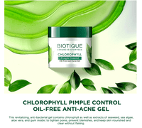 Chlorophyll pimple control oil free anti-acne gel 50g