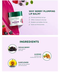 Berry plumping lip balm 12g
