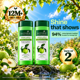Green Apple Shine & Gloss Shampoo & Conditioner - 340ml (Pack of 2)
