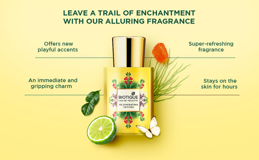 BIOTIQUE REJUVENATING VETIVER Eau De Toilette 50ml