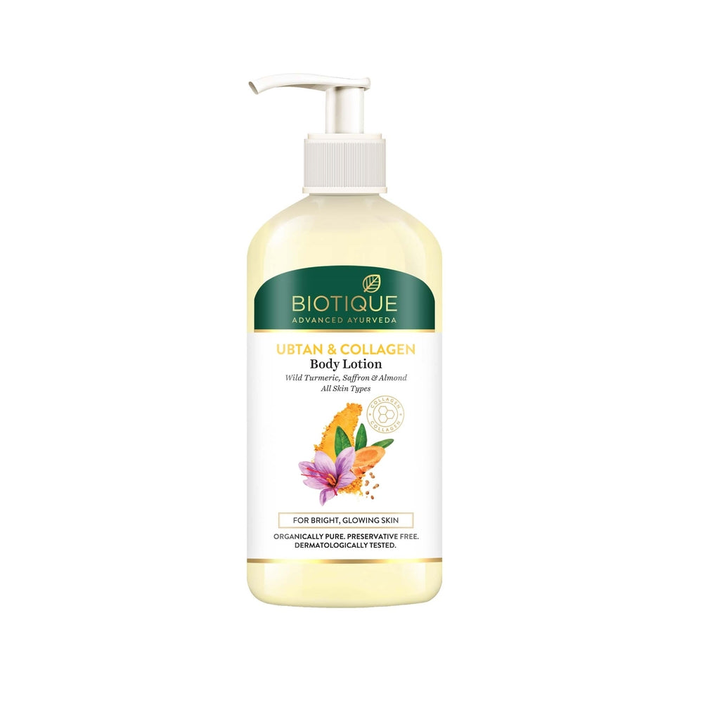 BIOTIQUE UBTAN & COLLAGEN Body Lotion 300ml