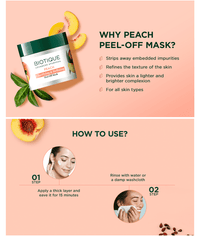 Peach clarifying & refining peel-off mask 50g