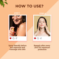 Sandalwood sunshield spray spf 50+  120ml