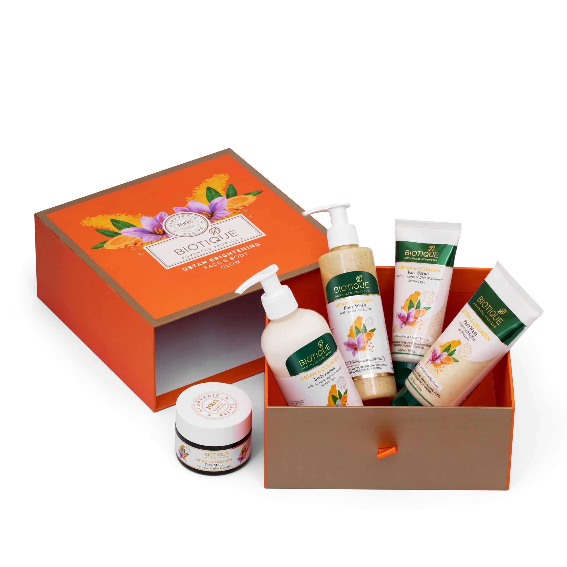 UBTAN GLOWING SKIN ESSENTIAL GIFT KIT