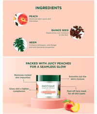 Peach clarifying & refining peel-off mask 50g