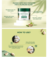 Pistachio anti ageing nourishing face pack - 175g