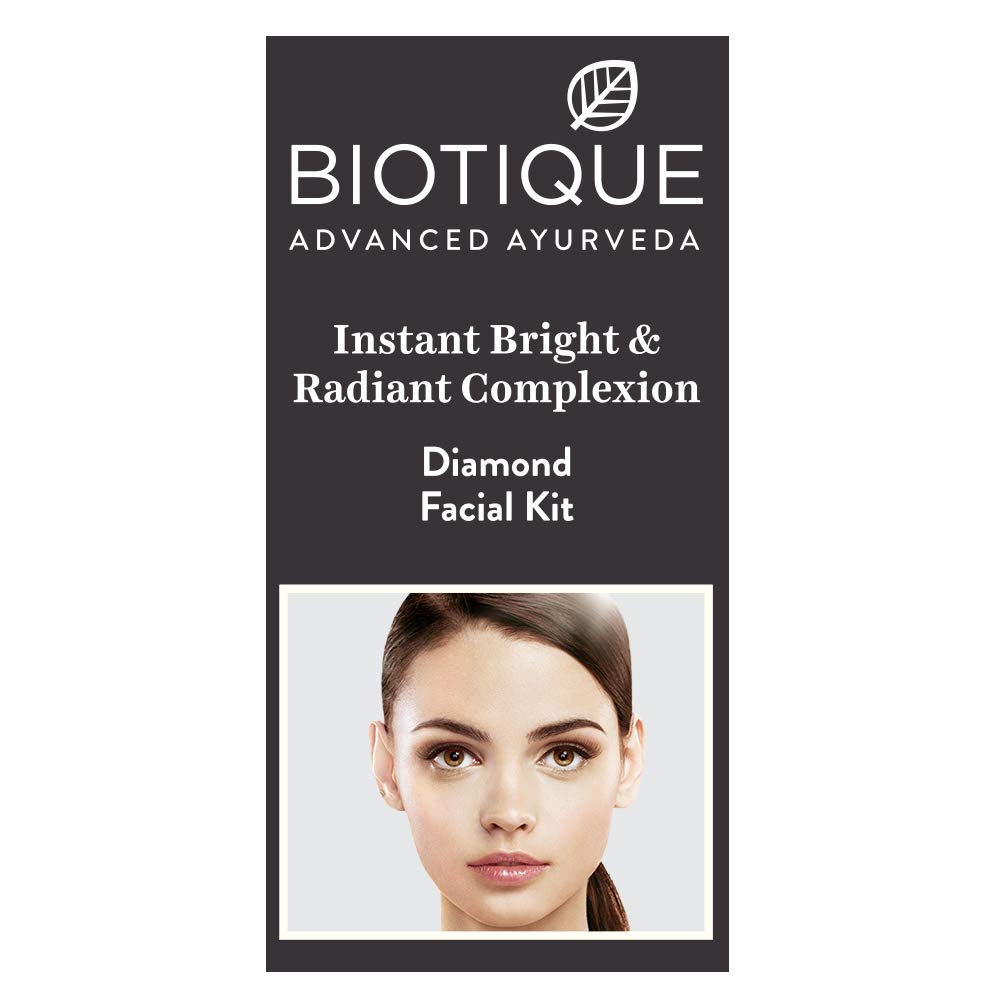 Diamond instant bright & radiant complexion facial kit (5 × 10g + 15g) – pack of 2