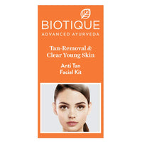 Tan removal clear young skin facial kit 5x10g + 15g