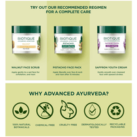 Pistachio anti ageing nourishing face pack - 175g