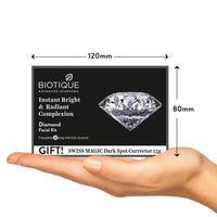 Diamond instant bright & radiant complexion facial kit (5 × 10g + 15g) – pack of 2