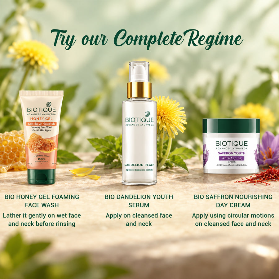 Biotique Dandelion Regen -Spotless Radiance Serum- 30 Ml