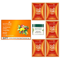 Tan removal clear young skin facial kit 5x10g + 15g
