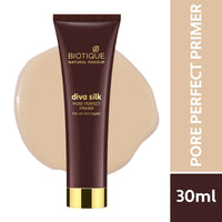 Biotique natural makeup diva silk pore perfect primer, 30ml