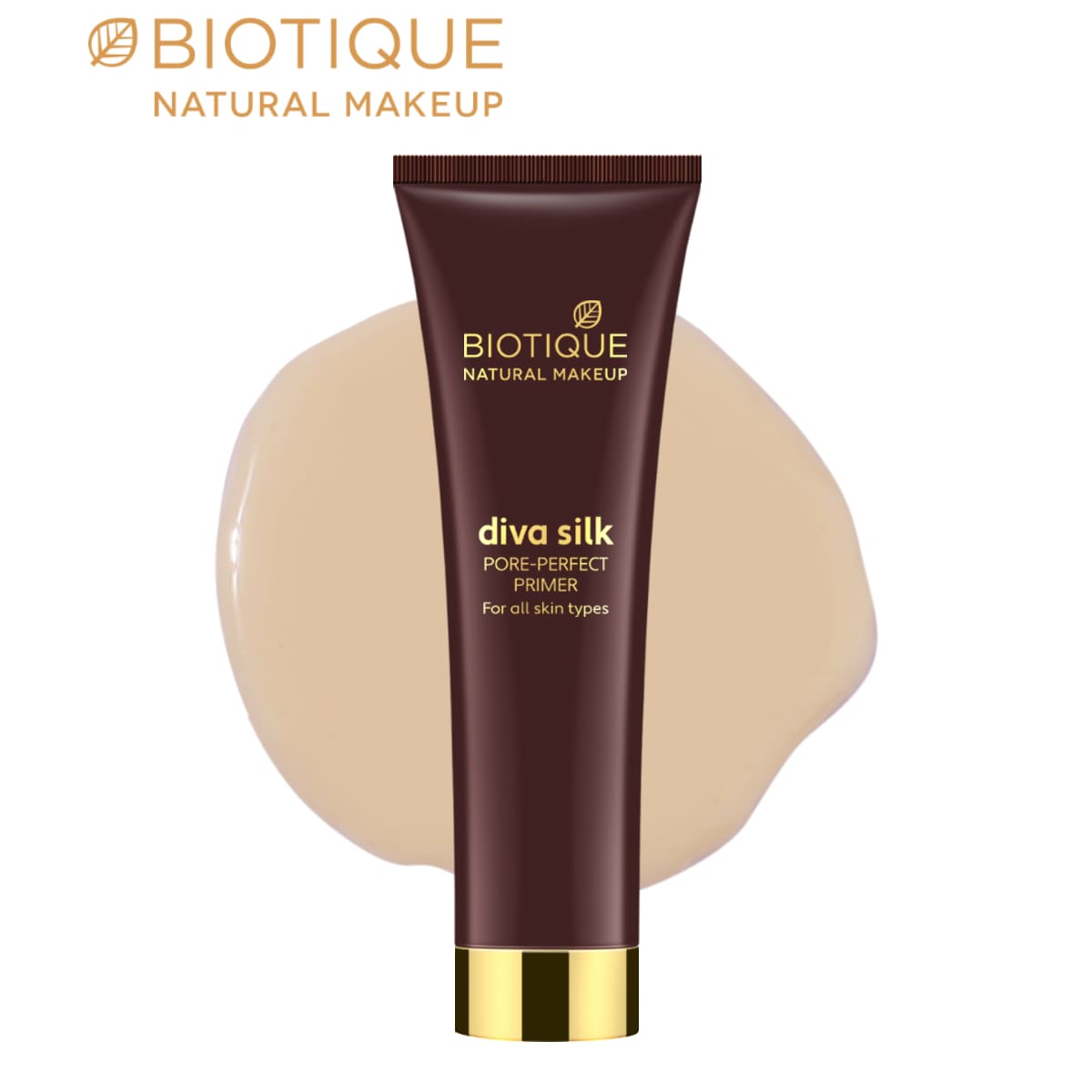Biotique Natural Makeup Diva Silk Pore Perfect Primer, 30ml