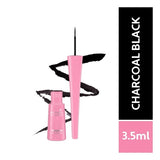 Biotique Natural Makeup Stargaze Matte Eye Liner, Charcoal Black, 3ml