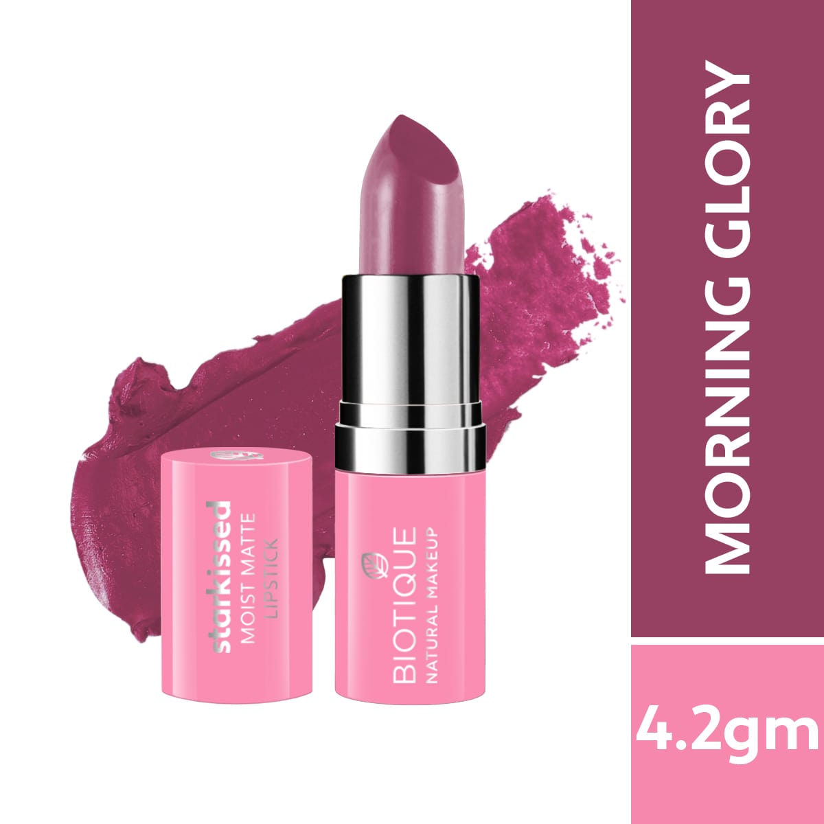 Biotique natural makeup starkissed moist matte lipstick, date night