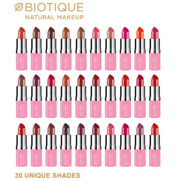 Biotique natural makeup starkissed moist matte lipstick, date night