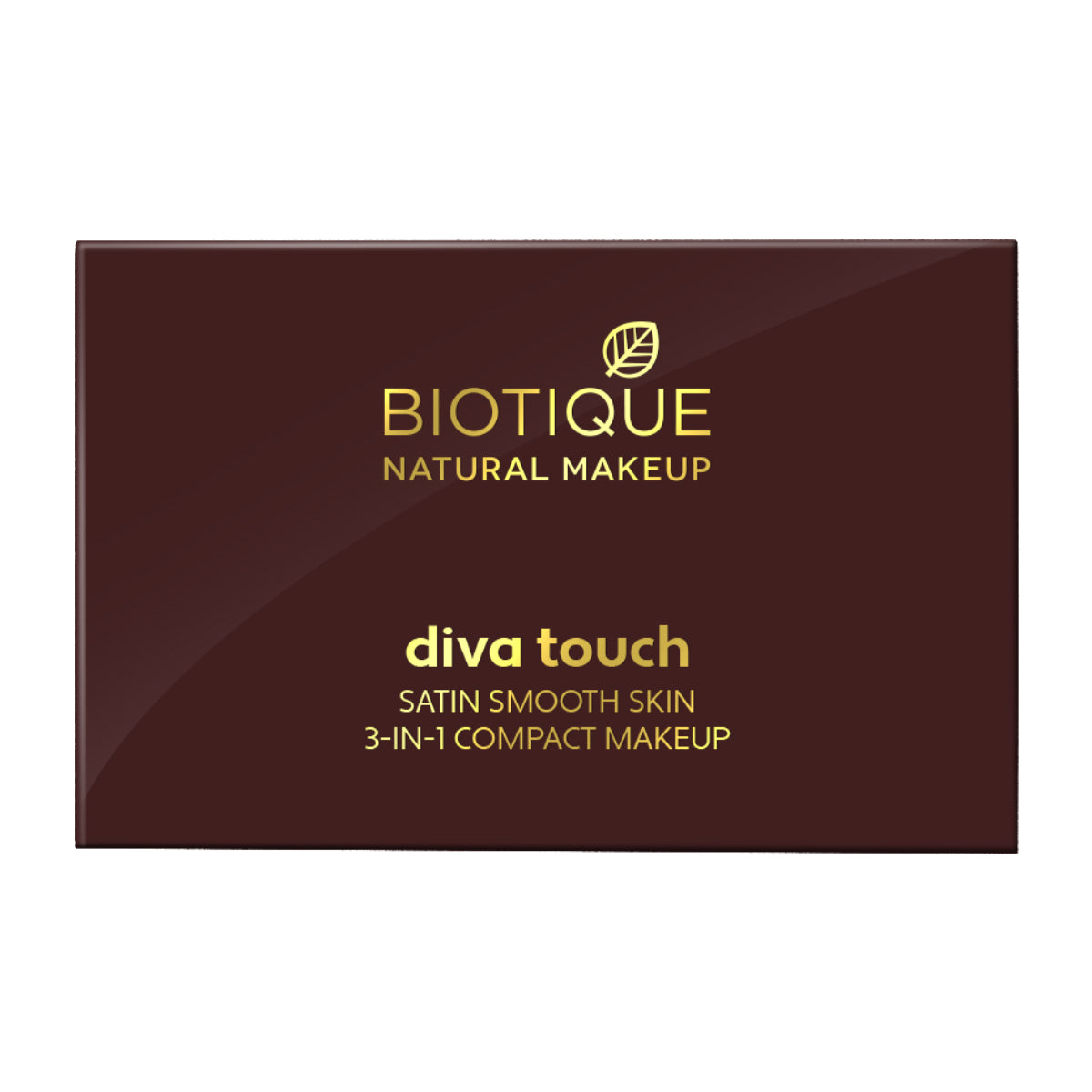 Biotique natural makeup diva satin smooth 3-in-1 compact makeup, creamy oatmeal, 9g