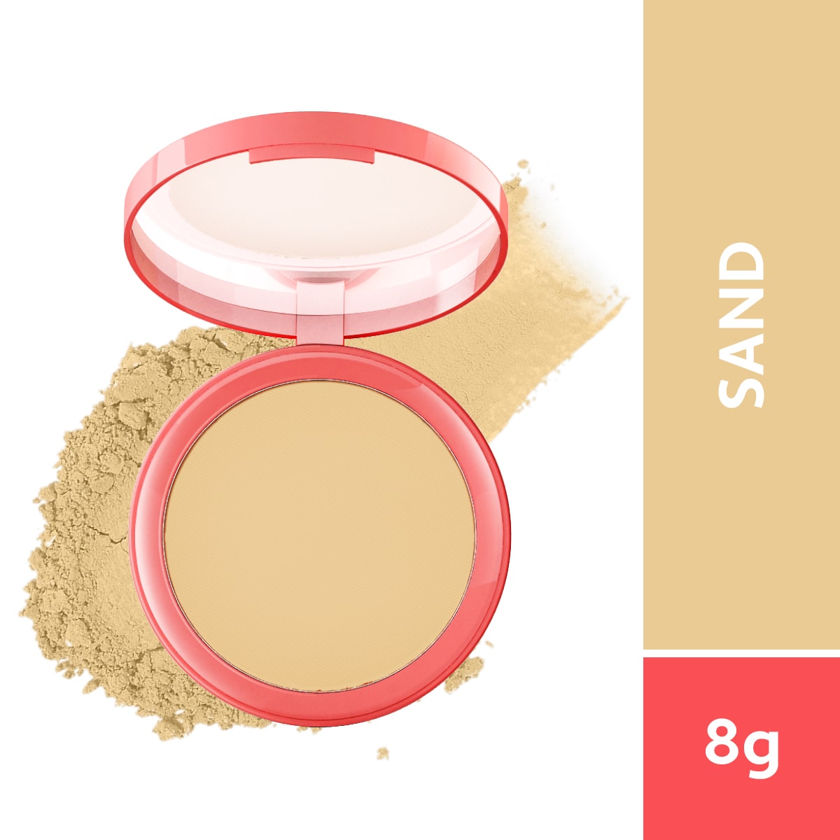 Biotique natural makeup magicompact, clay, 8g