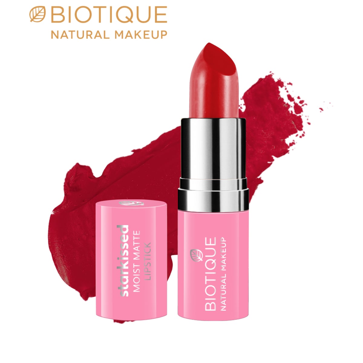Biotique natural makeup starkissed moist matte lipstick, date night