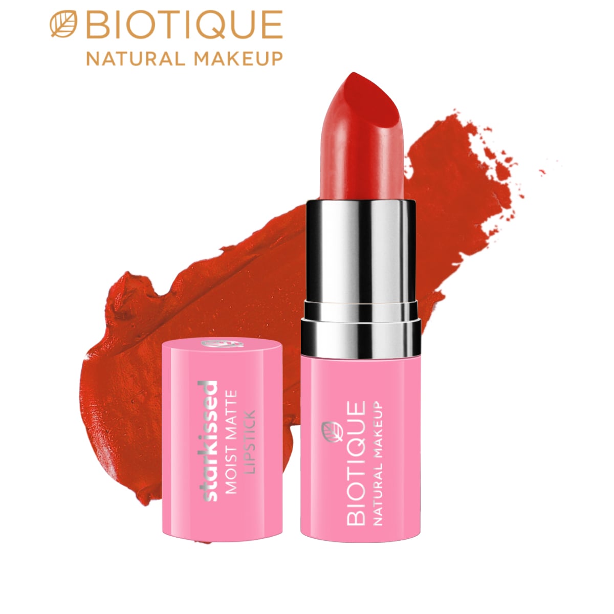 Biotique natural makeup starkissed moist matte lipstick, date night