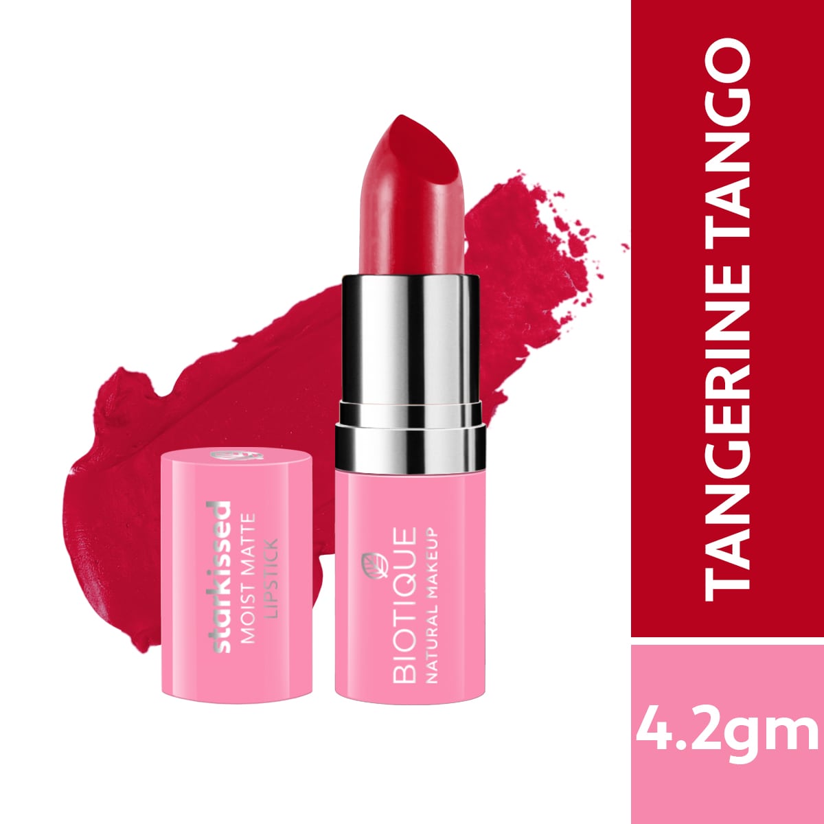 Biotique natural makeup starkissed moist matte lipstick, date night