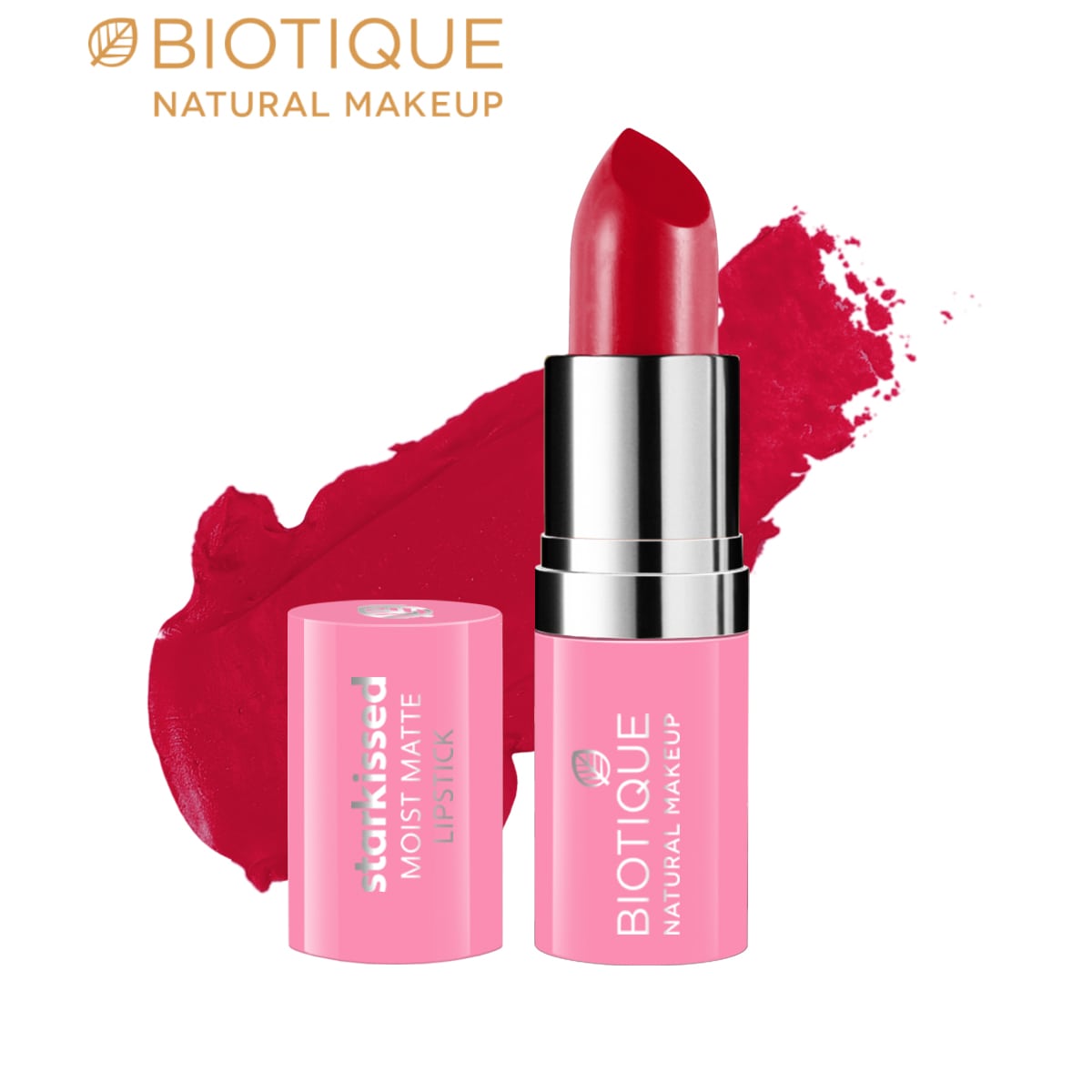 Biotique natural makeup starkissed moist matte lipstick, date night