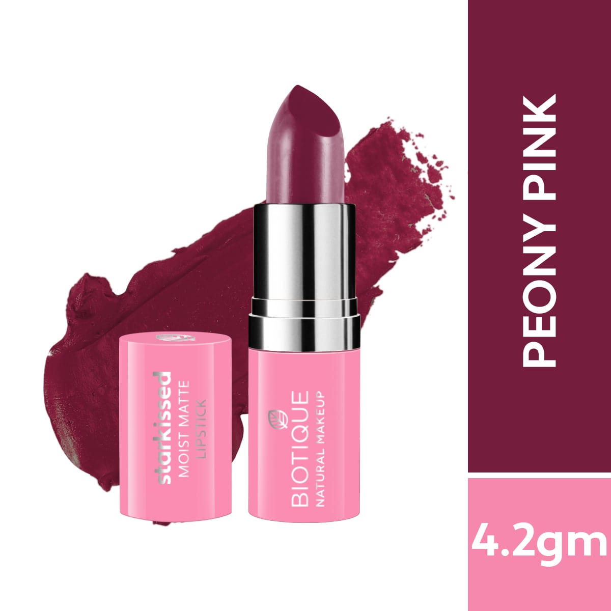 Biotique natural makeup starkissed moist matte lipstick, date night