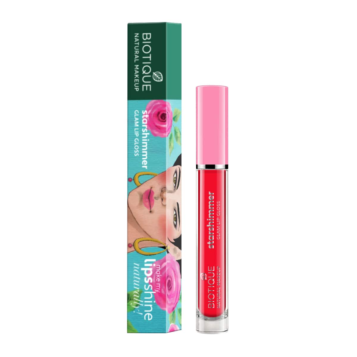 Biotique natural makeup starshimmer glam lipgloss- 3.5g